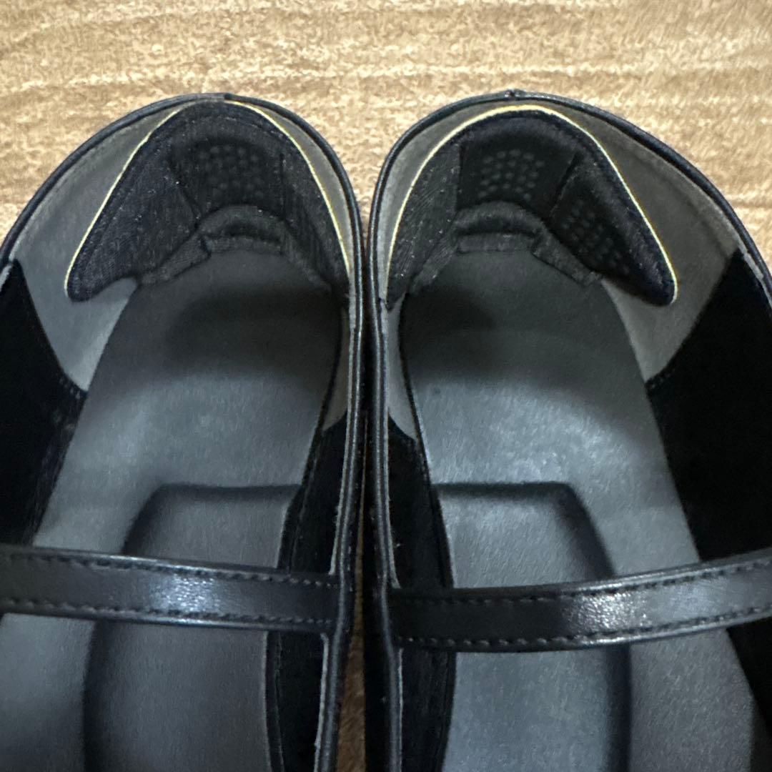 ラクバキ クラッシックパンプス ブラック　L