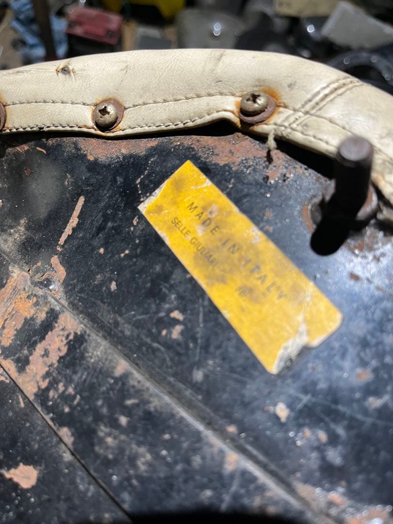 ジュリアーリ　プレーン　ソロシートピリオンパッド　セット