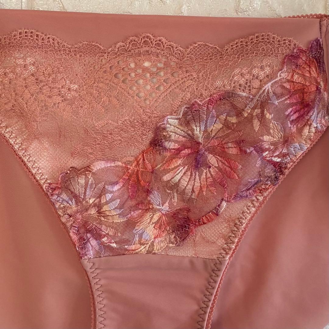 Wacoal ラゼ 着やせすっきりブラ上下セットF70❣️OR✿·͜·素敵❁⃘*.゜