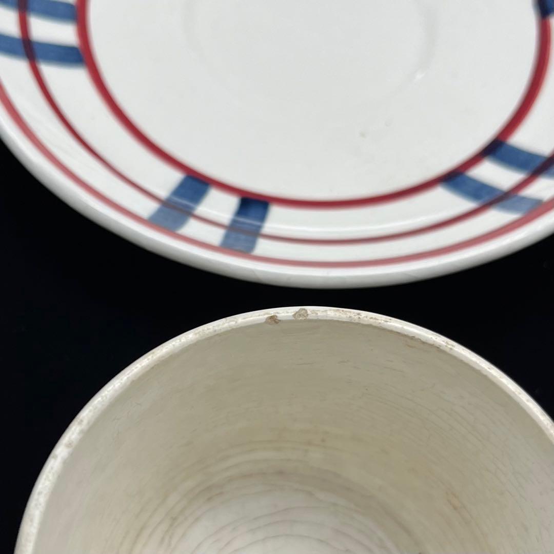 フランスアンティーク ジアン　BAYONNE バスク カップ＆ソーサー【D】