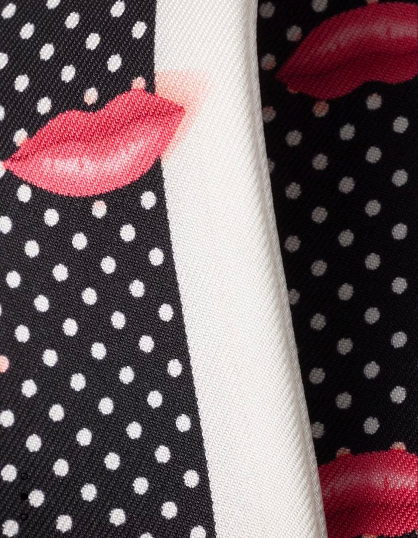 PRADA/プラダ プリントシルクツイル スキニースカーフ