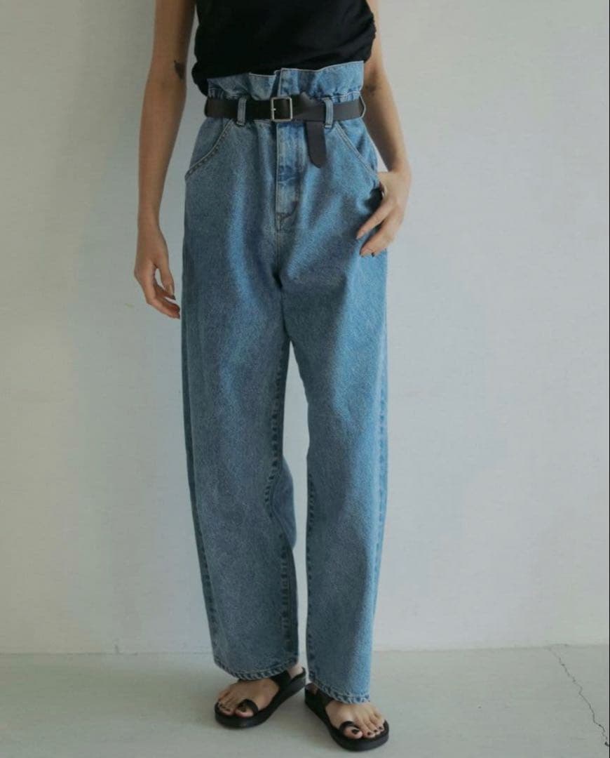 anuke waist tuck denim サイズ38