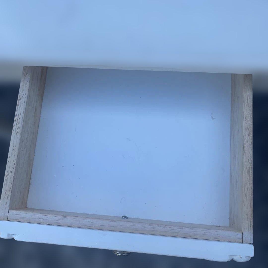 コンソールテーブル　ホワイト　ロココ調　猫脚　姫系　アンティーク調