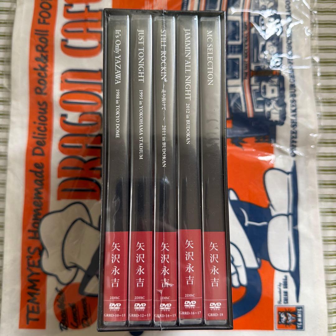 【未開封】 矢沢永吉TREASURE BOX DVD 5本組