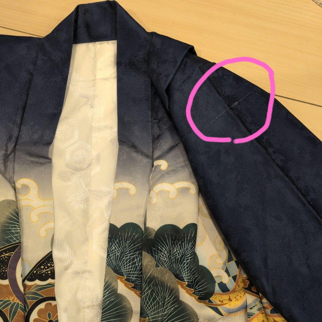 七五三 男の子　5歳　キッズ着物