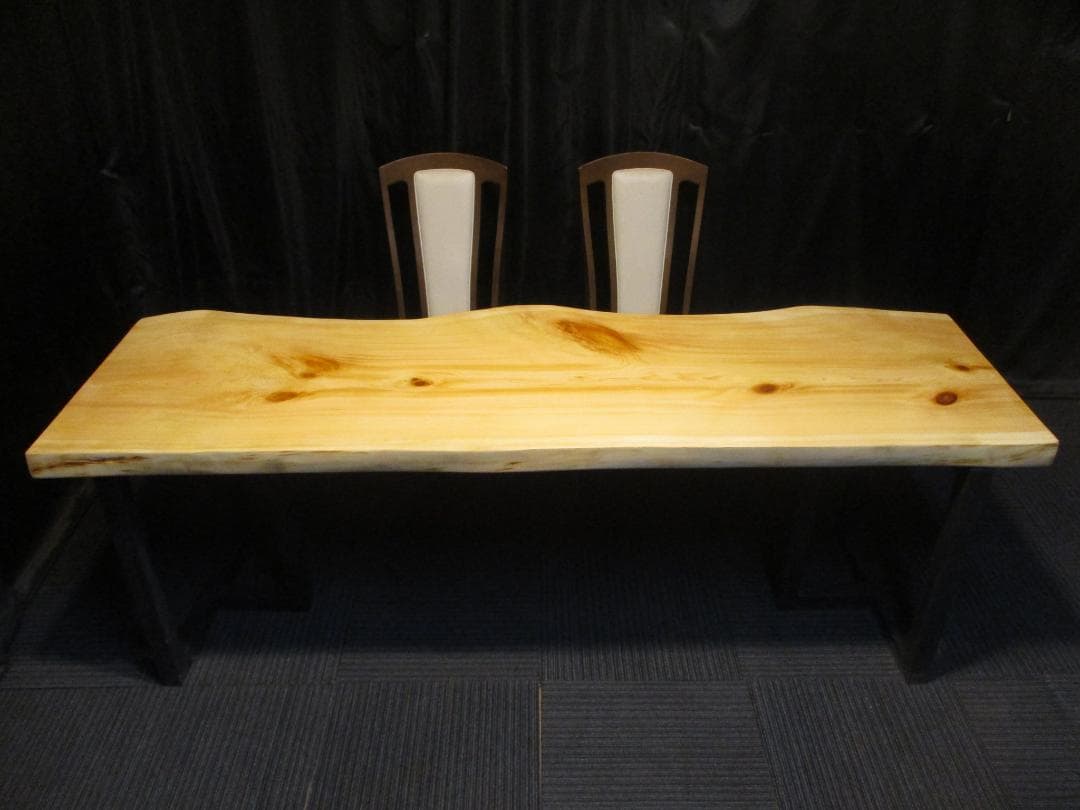 # 885■　檜　ヒノキ　テーブル　ローテーブル　ダイニング　カウンター　一枚板