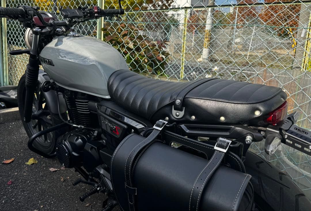 GB350S 川口シート カワグチシート ポン付け可