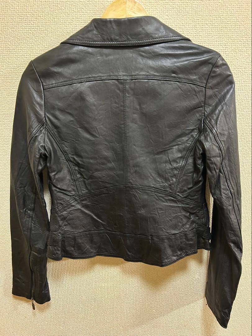 希少　panaji 羊革　2way ライダース　goa company ブラック