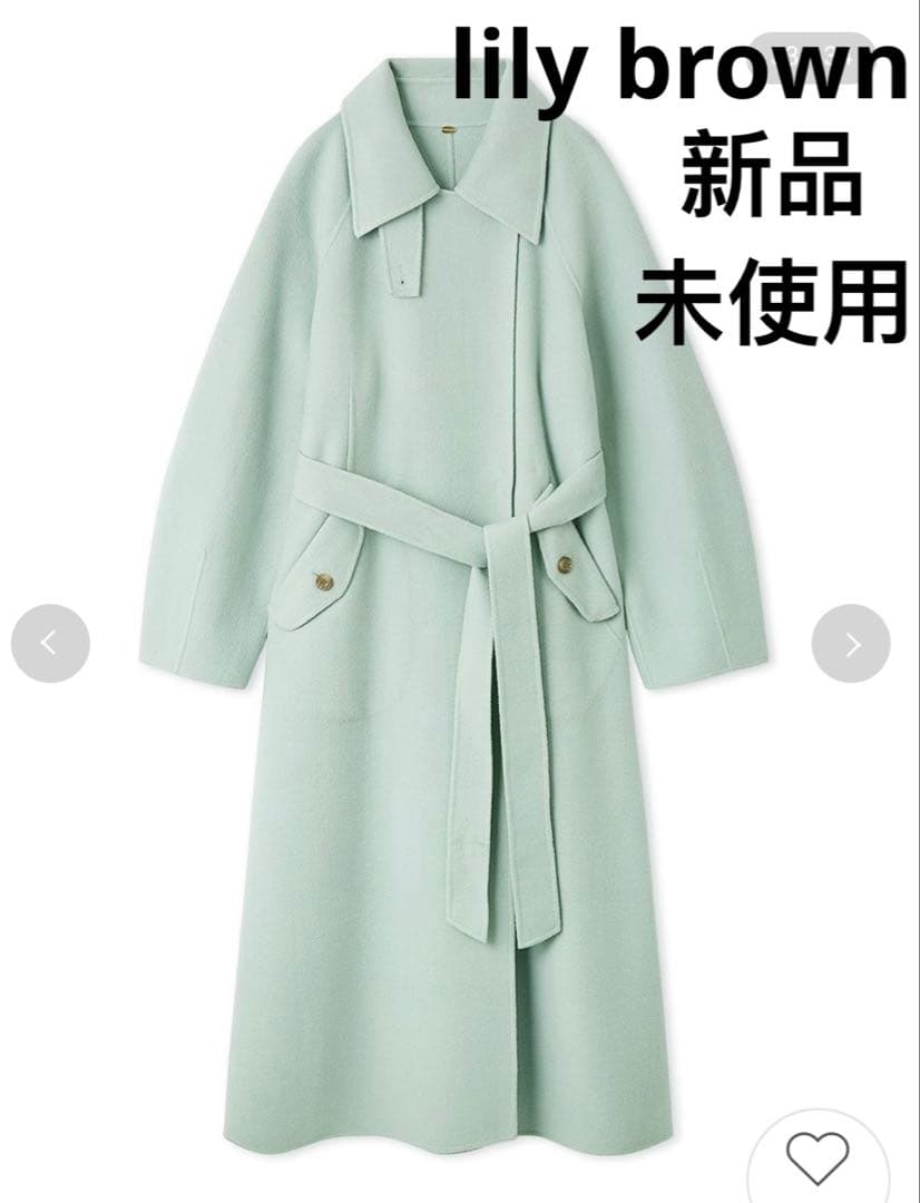今季新品LILY BROWN（リリー ブラウン）ステンカラーリバーコート
