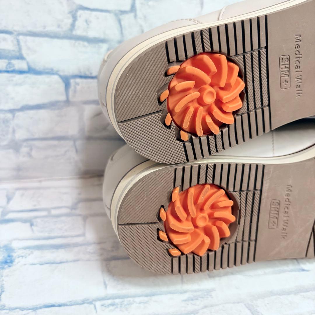 未使用級ですが アサヒメディカルウォーク サイドジップ ウォーキングシューズ