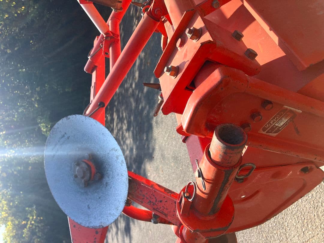 クボタトラクター ロータリー 畔際ディスク ディスクブレード付きサイドカッター