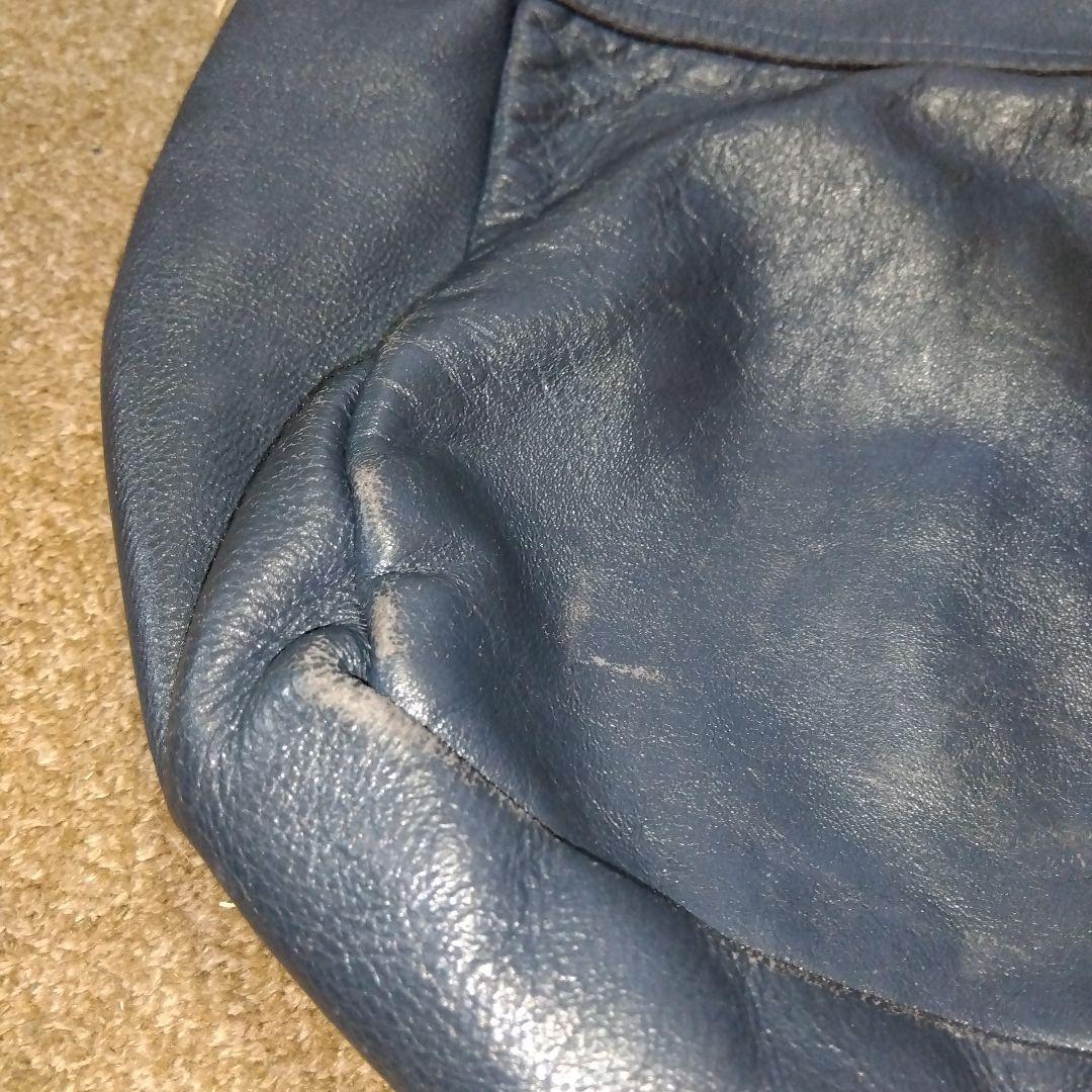 VANSON トートバッグ ネイビー