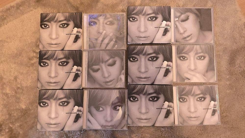 浜崎あゆみ A BEST 6枚セット 裏歩 全新品 Ａｙｕのデジデジ日記