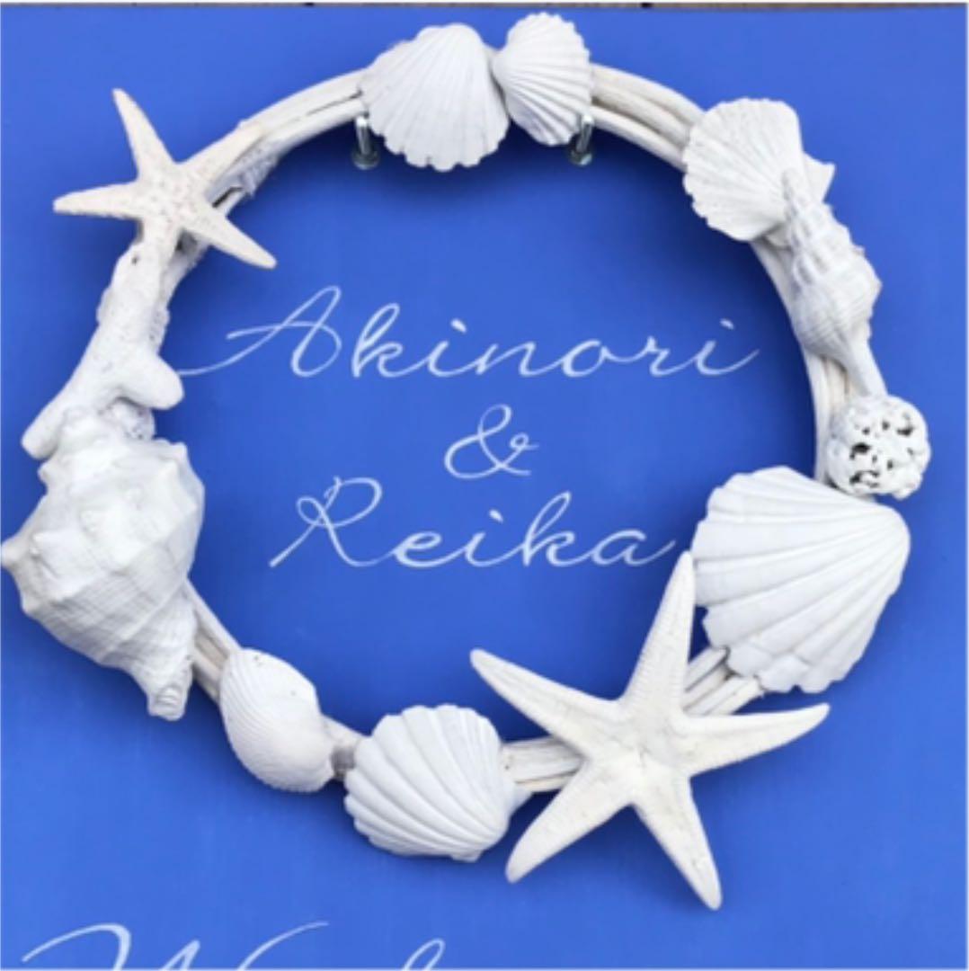 ウェディングボード リゾートブルー/サムシングブルー