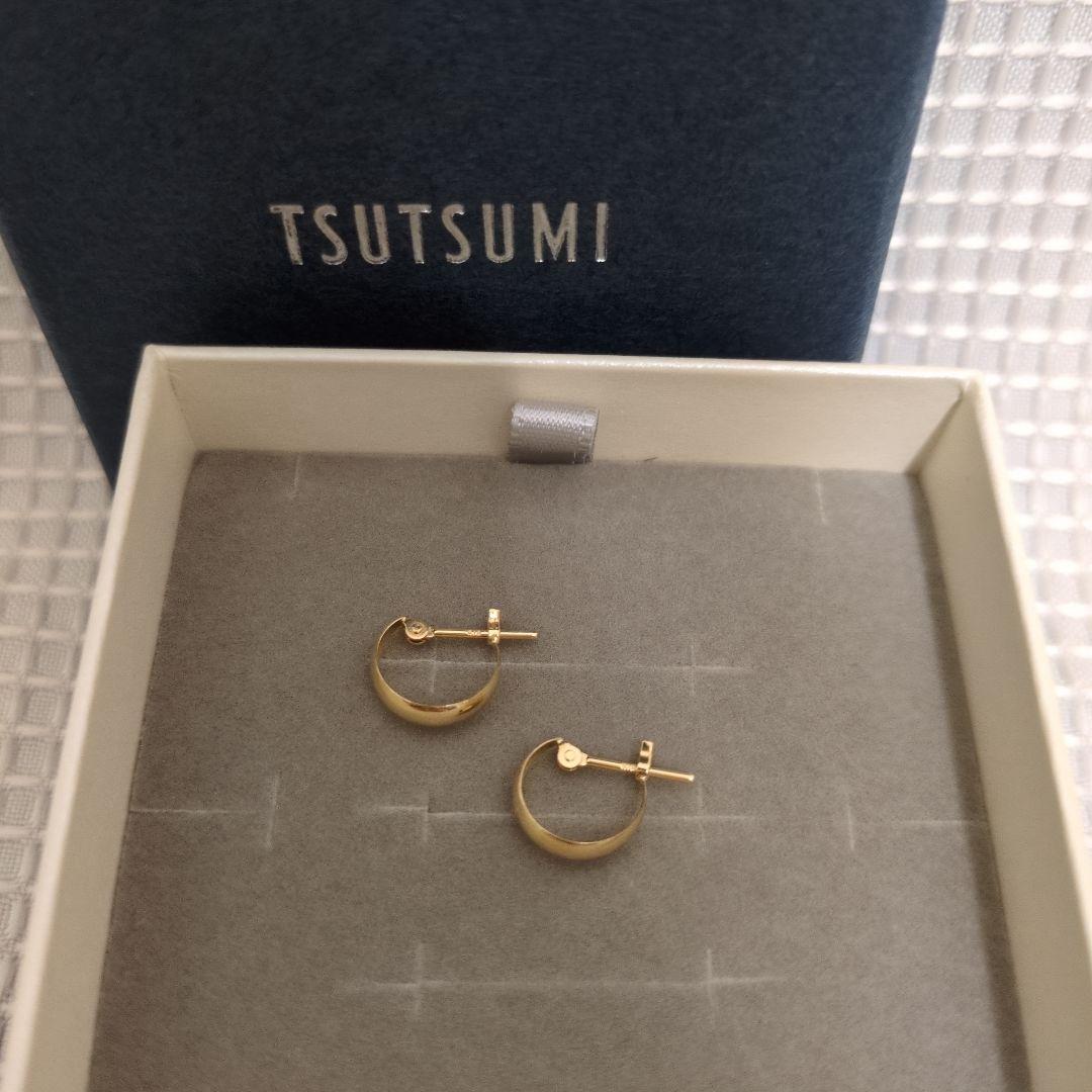 専用です TSUTSUMI k18ygフープピアス