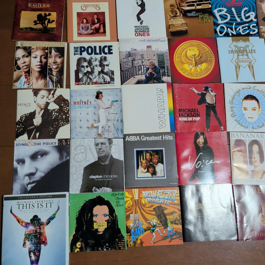 80枚洋楽CD名盤ばかり、大半ベスト盤、マイケル、マドンナ等