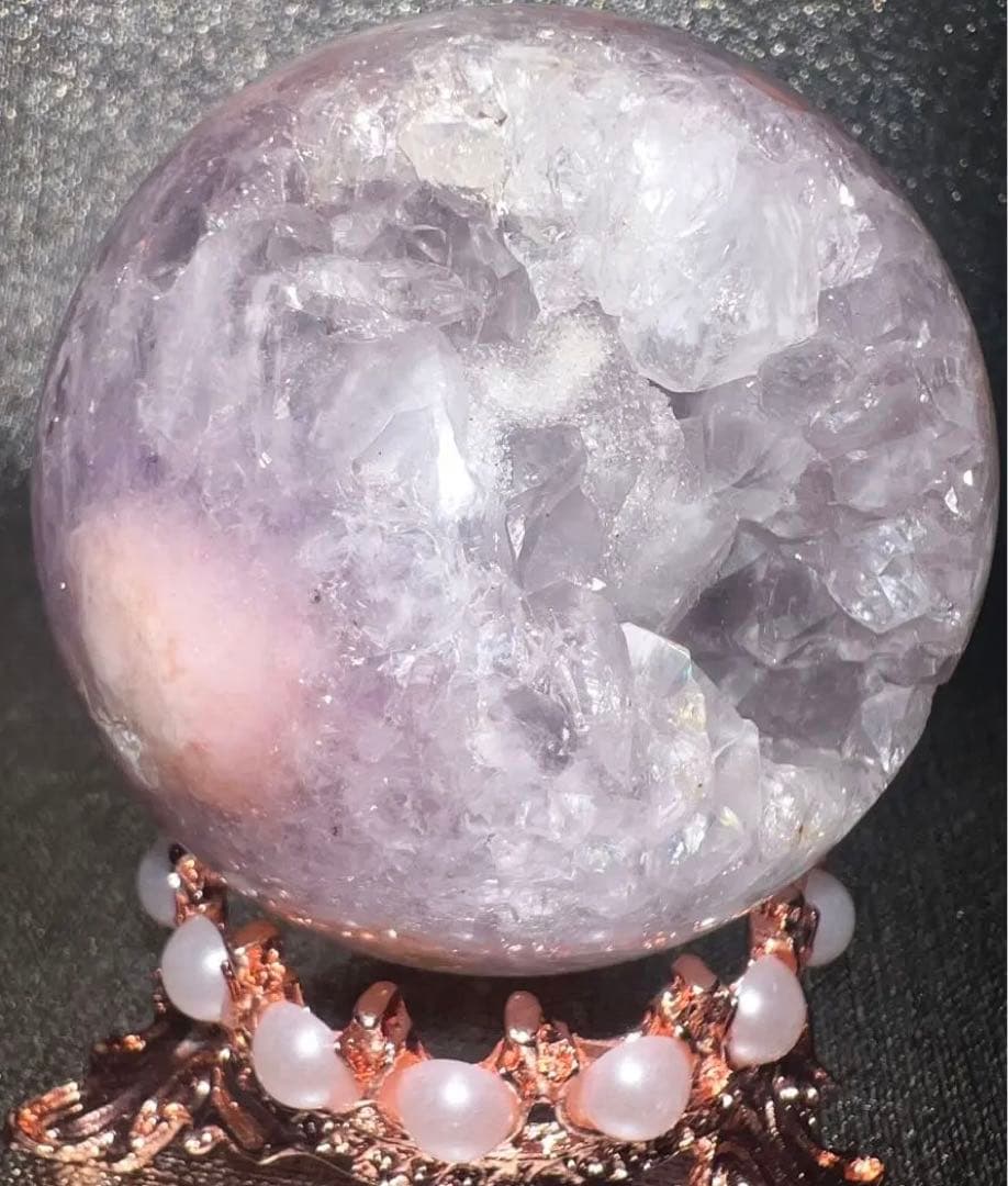 ⑨⭐️ピンクアメジスト⭐️桜瑪瑙⭐️スフィア⭐️笑口⭐️フラワーアゲート⭐️花瑪瑙⭐️天然石