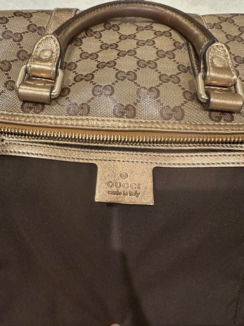 Gucci GGスプリーム ボストンバッグ