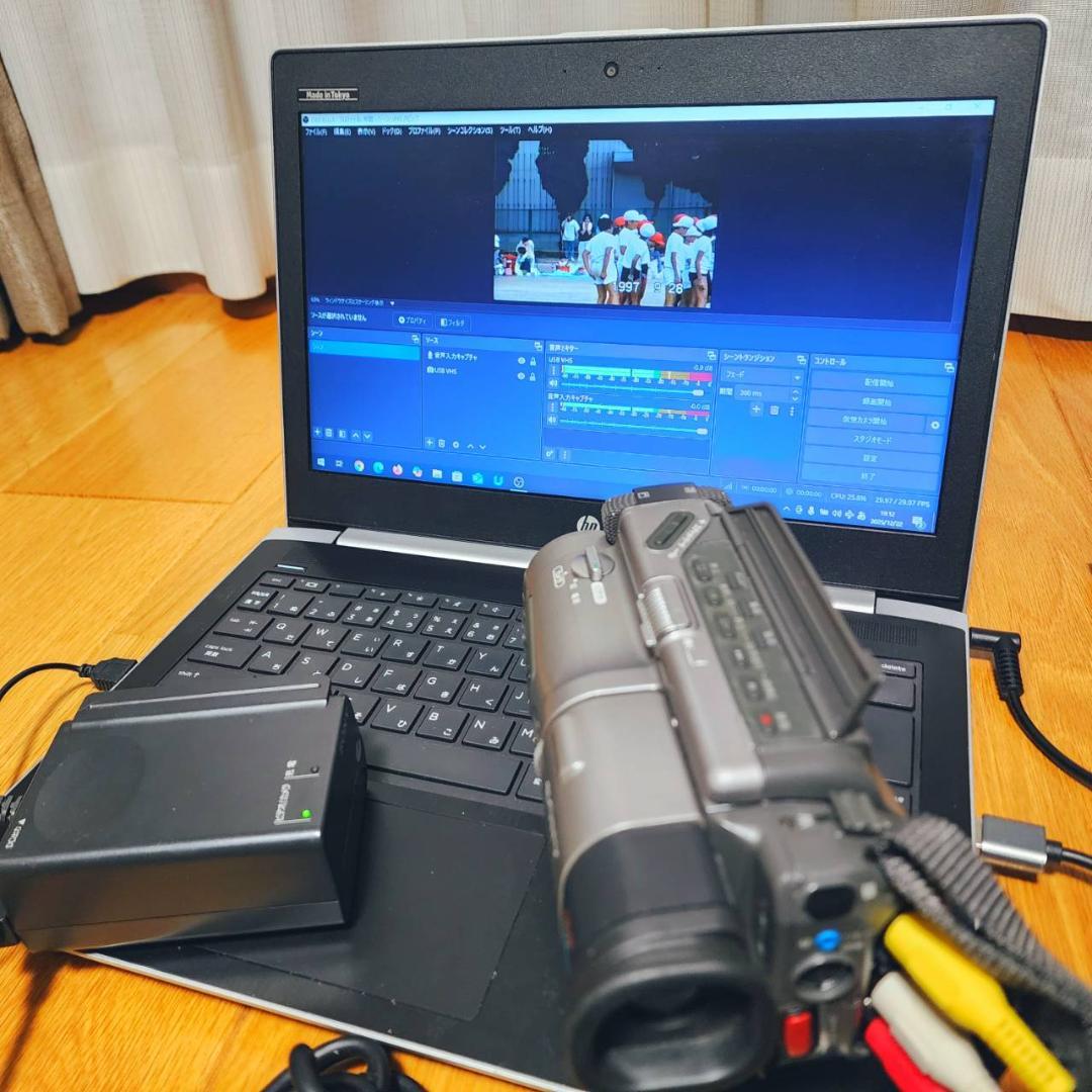 【動作確認済】SONY Hi8 高画質 8ミリ ビデオカメラ ACアダプタセット