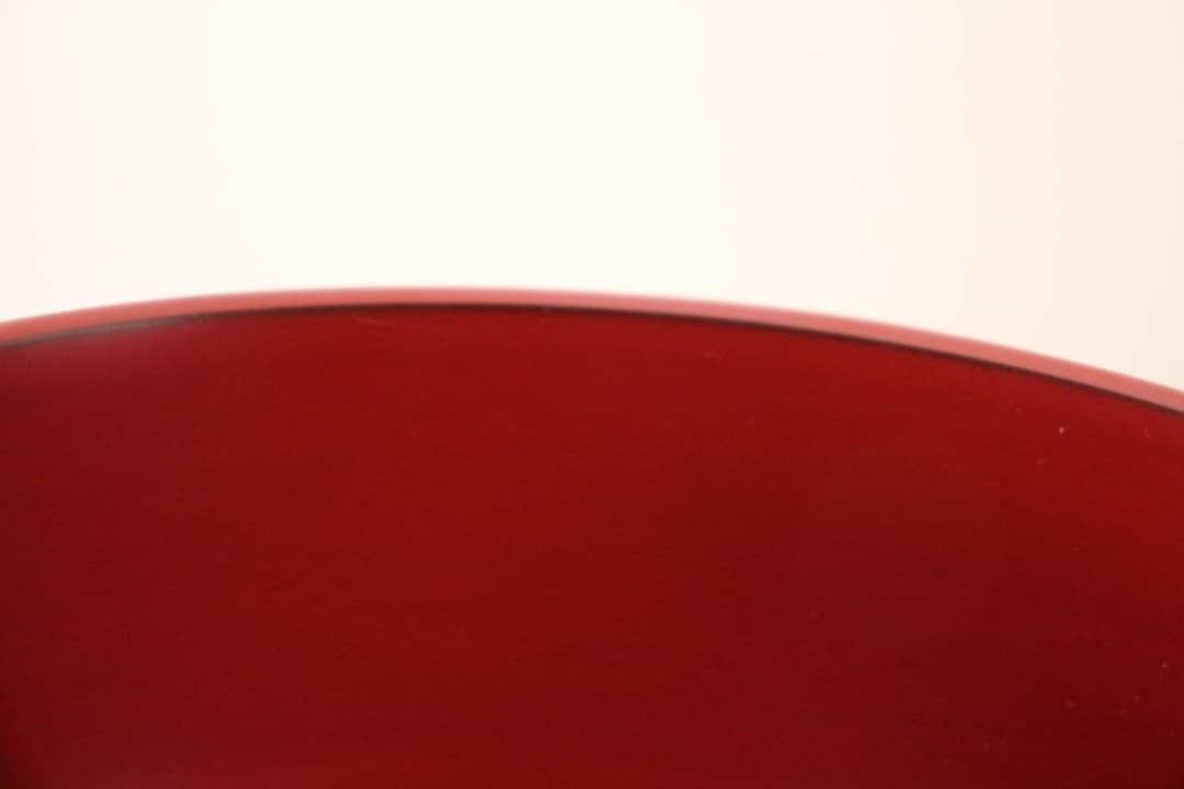 未使用・箱入　佐藤阡朗（せんろう）　大朱椀　朱塗　漆器