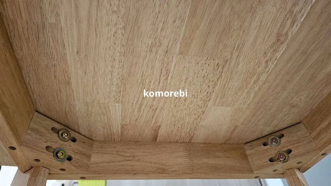 【引き取り限定】ナチュラルウッド　ダイニングテーブル　椅子4脚　セット　スツール