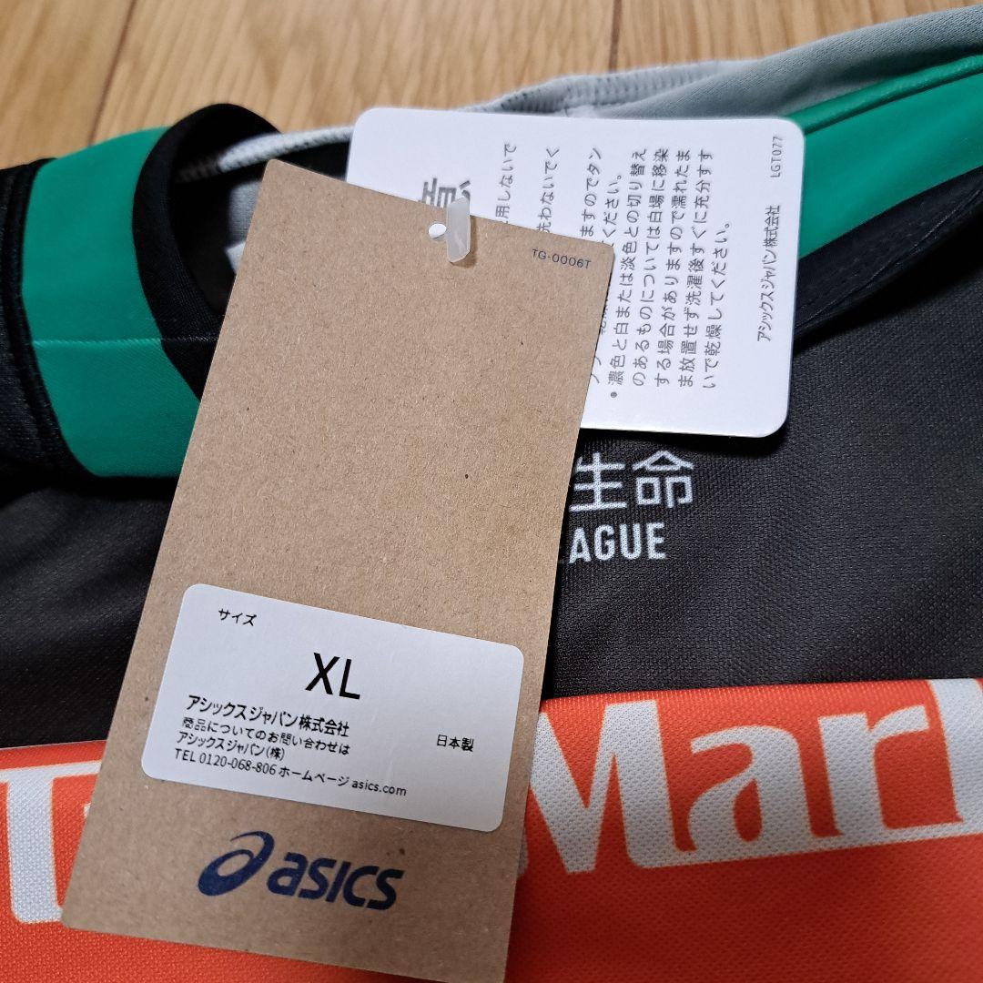 最終値下げ☆未使用広島サンダーズ三輪選手No.4　オフィシャルユニ XLタグ付き