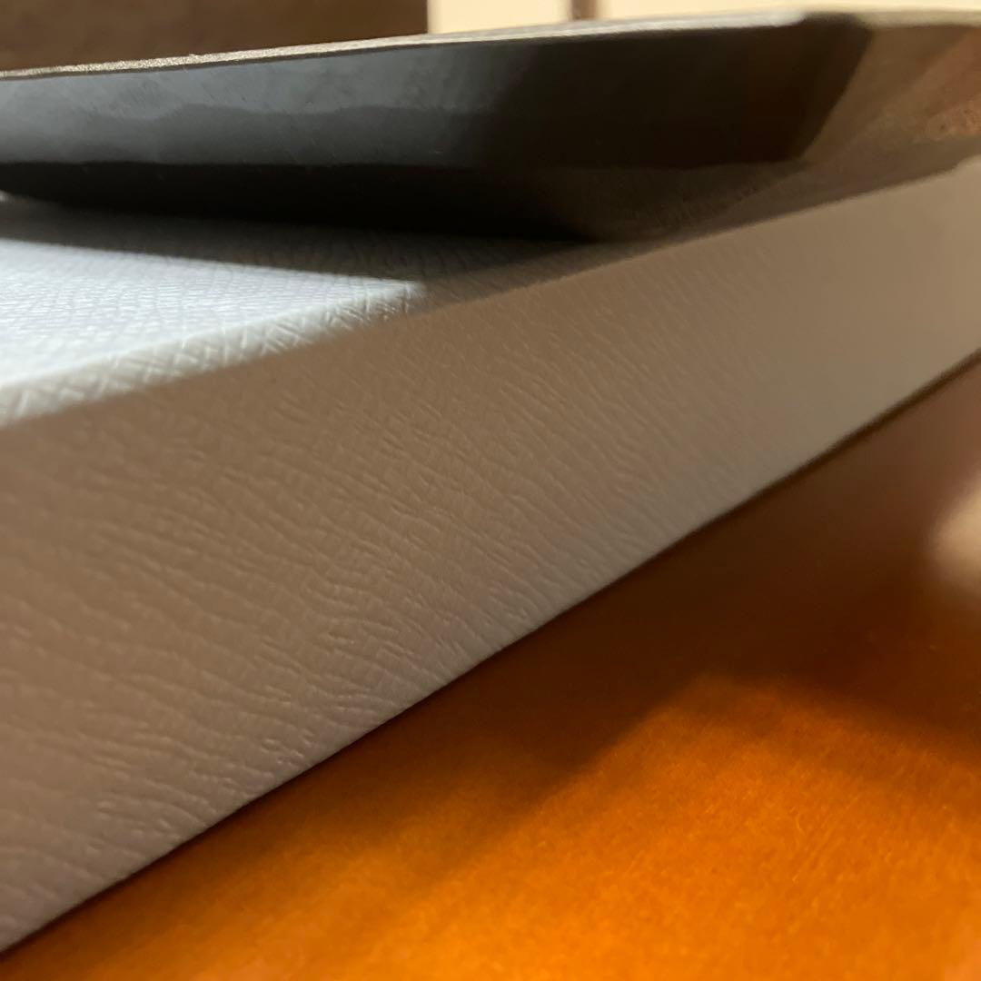 ★三谷龍二　黒漆 未使用 角皿