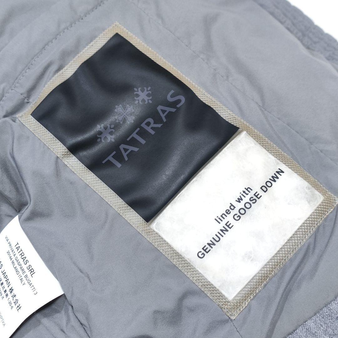 ⭐️訳あり美品⭐️タトラス ヴァレナ ダウンジャケット ショート ファー グレー