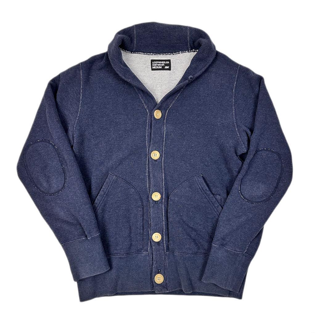 最終値下げ LOOPWHEELER カーディガン M ネイビー