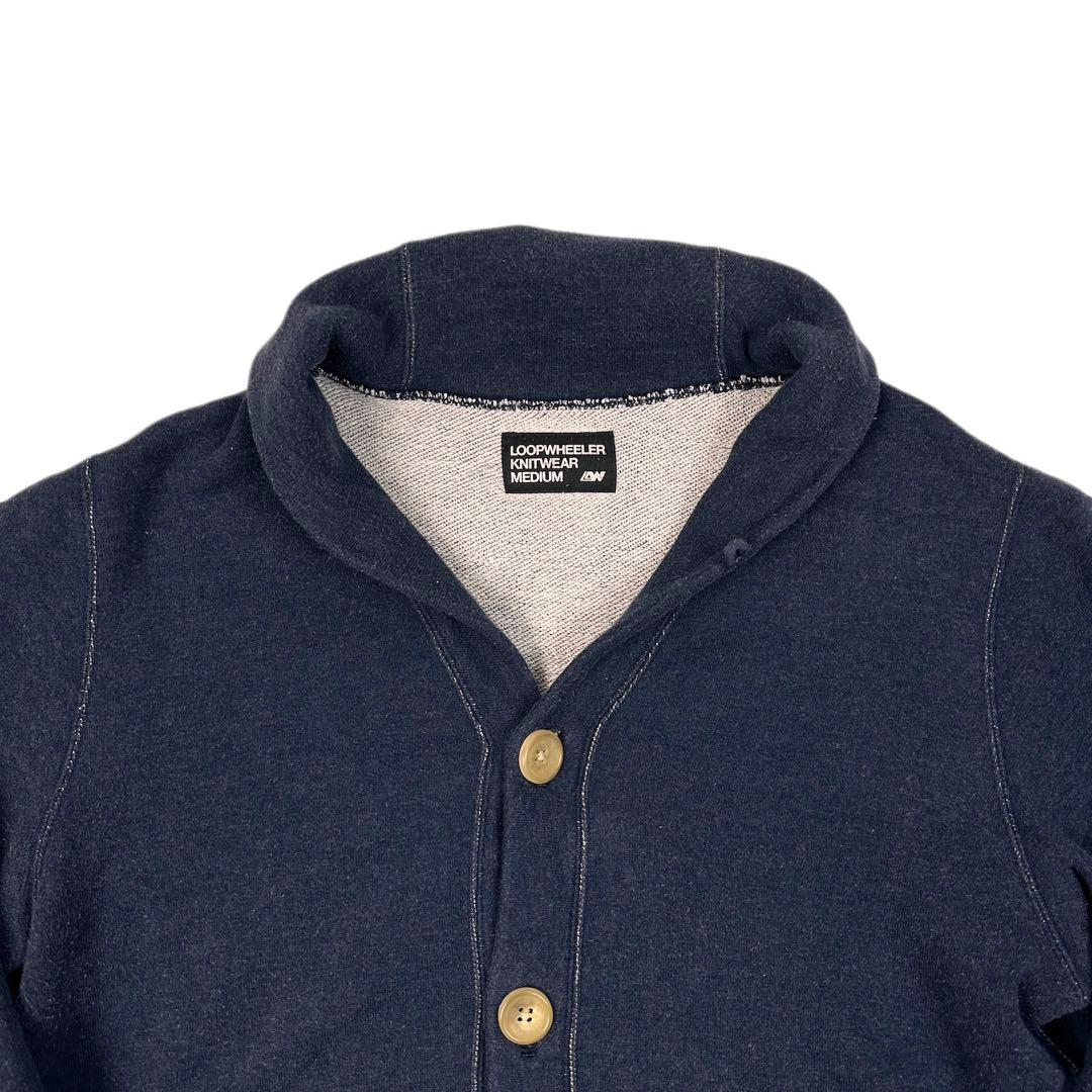 最終値下げ LOOPWHEELER カーディガン M ネイビー