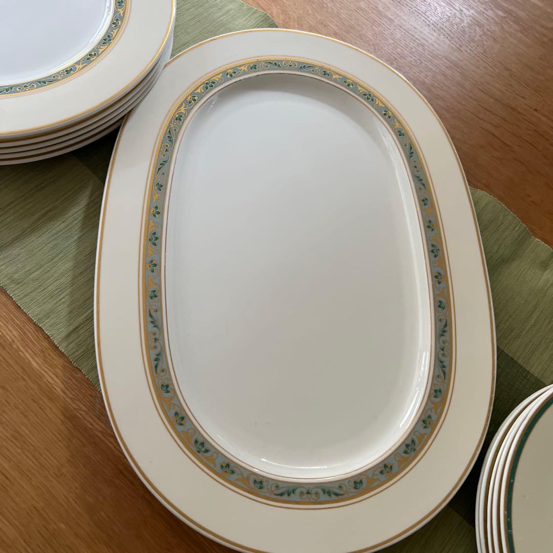 ビレロイアンドボッホ　金装飾のプレートセット 11枚セット