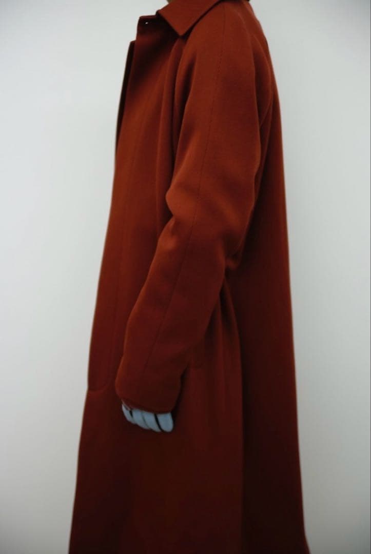 ジャケット・アウター OmarAfridi RAGLAN LONG COAT 20AW RED