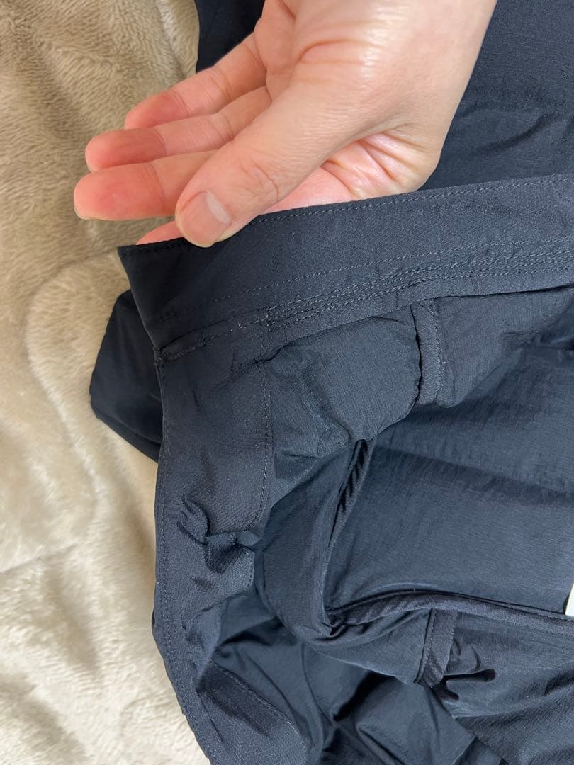 LuLuemon Down and Around ベスト ブラック サイズ8