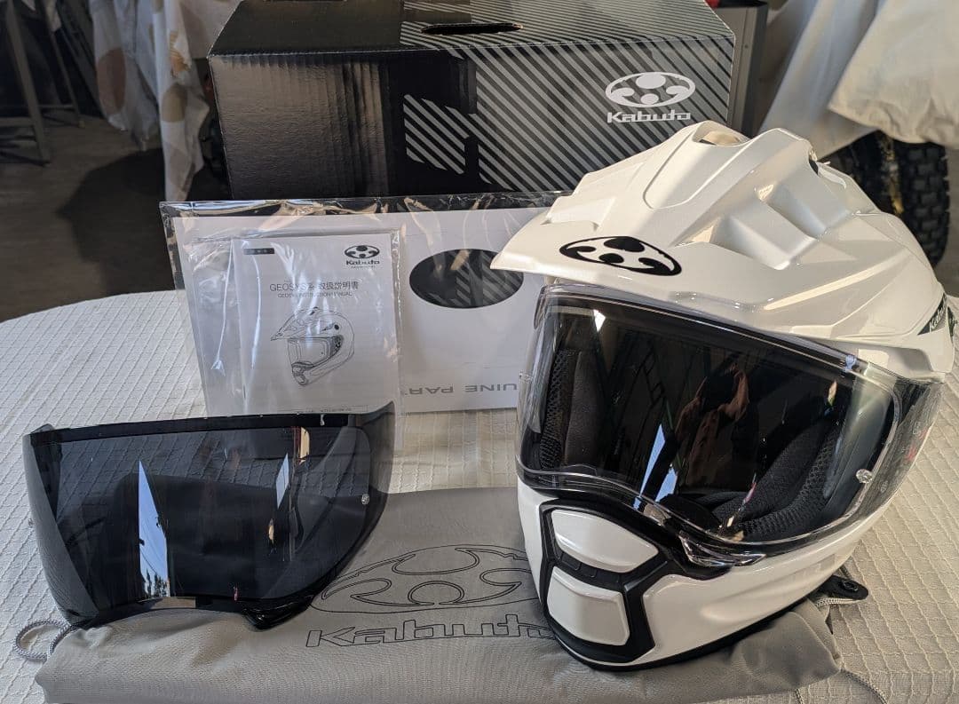 美品　Kabuto GEOSYS　Ｍ カブト　ジオシス　シールドピンロックセット