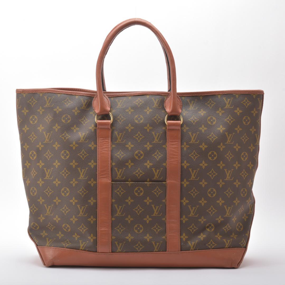 ルイヴィトン サック ウィークエンドGM トートバッグ モノグラム レザー 鞄