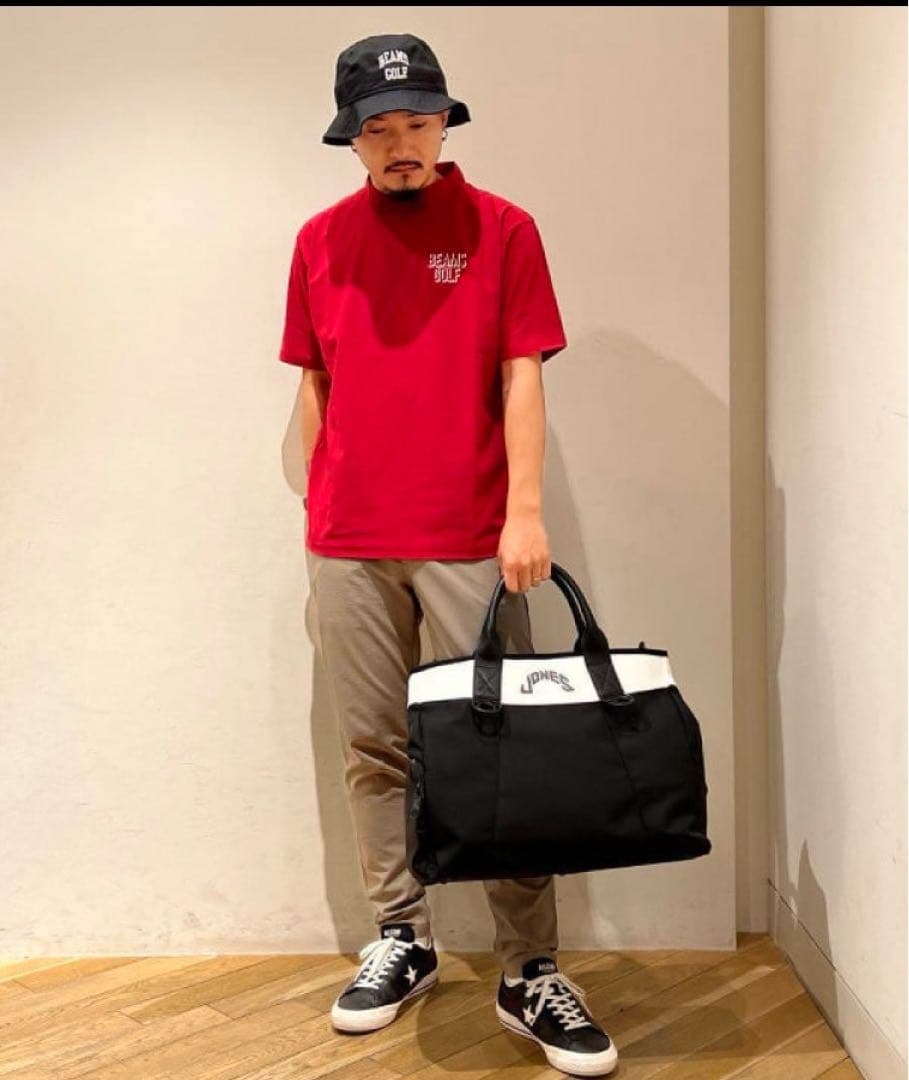 【新品】ビームスゴルフ／モックネック／ハイネック ／半袖