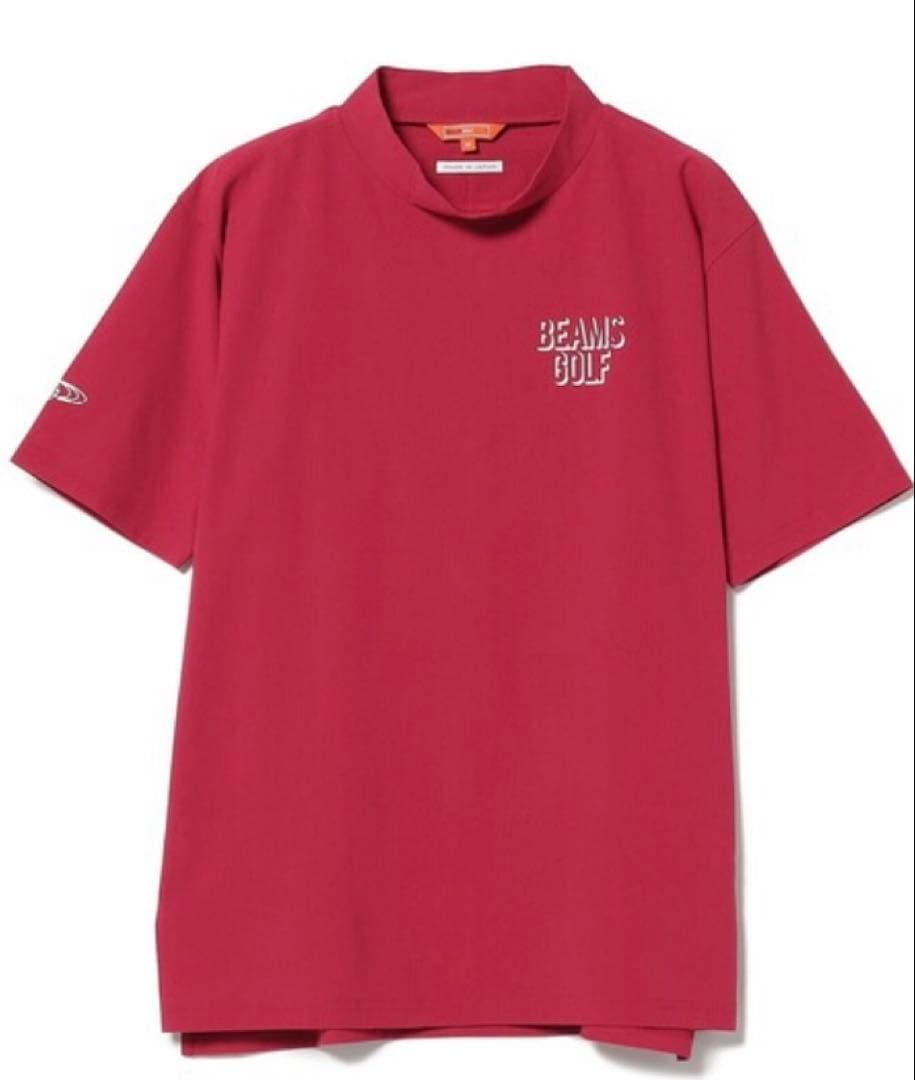【新品】ビームスゴルフ／モックネック／ハイネック ／半袖