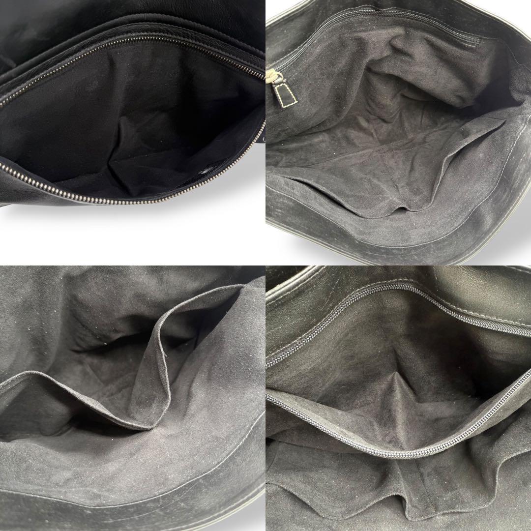 dunhill ダンヒル ショルダーバッグ レザー フラップ クロスボディ 黒