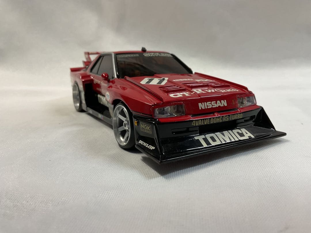 京商 ミニッツ AWD ドリフトスカイラインAFS2.4G基盤 アルミホイール付