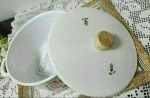 0764:マニー・イマン好き!マニーローズ　琺瑯キャセロール20 新品・未使用