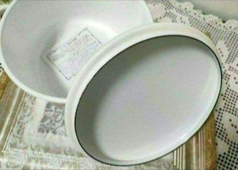 0764:マニー・イマン好き!マニーローズ　琺瑯キャセロール20 新品・未使用