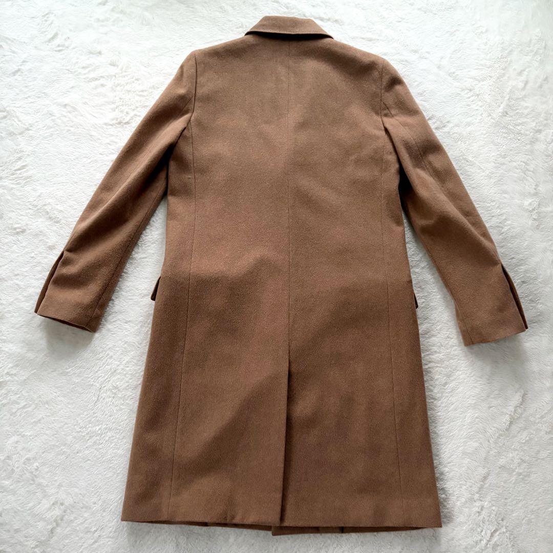 現行系　極美品　ポロラルフローレン チェスターコート　カシミヤ ブラウン　M