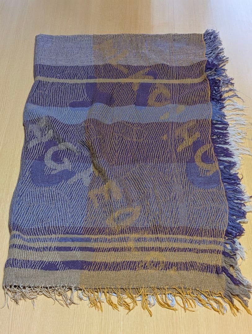 tamaki niime 播州織 JQ shawl BIG ジャガードショール