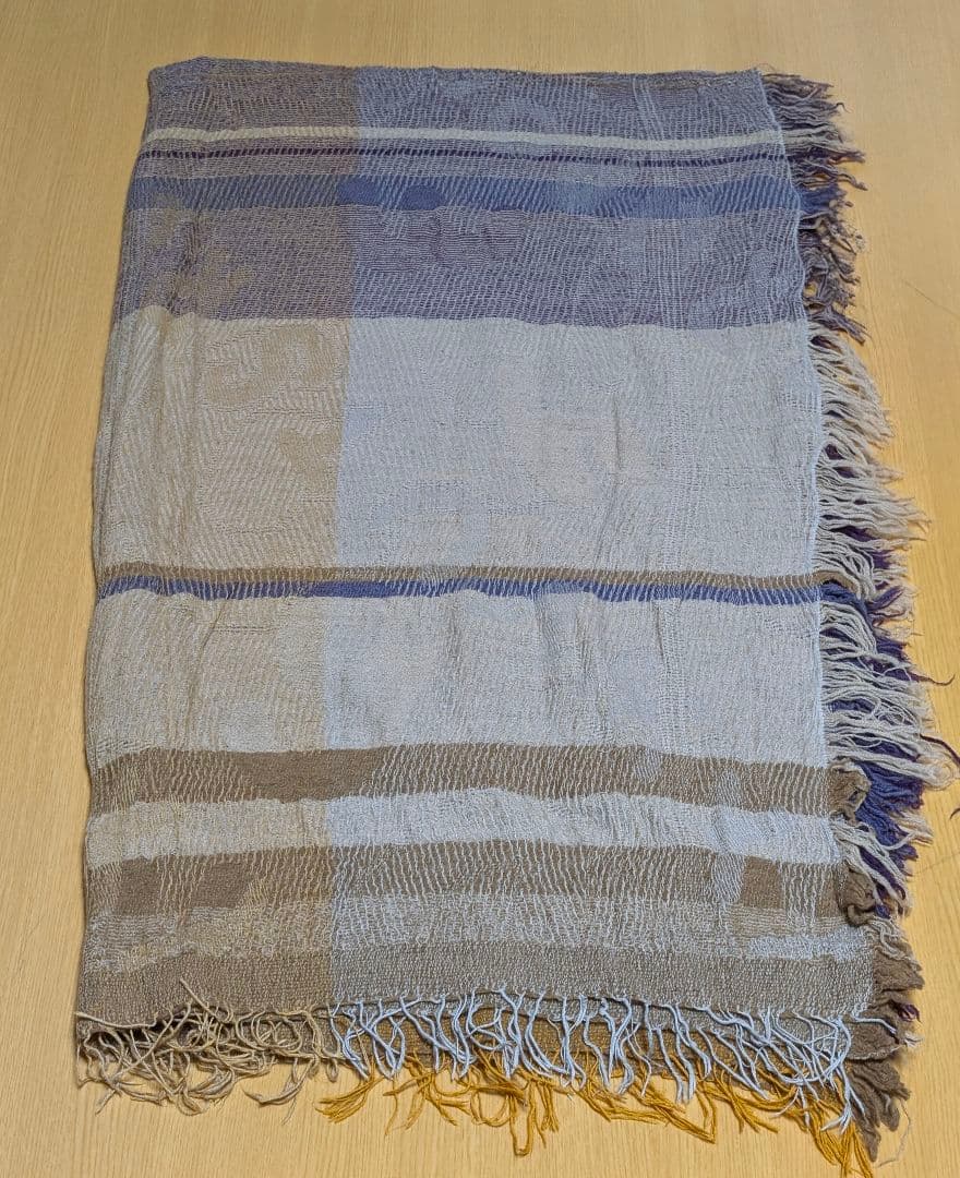 tamaki niime 播州織 JQ shawl BIG ジャガードショール