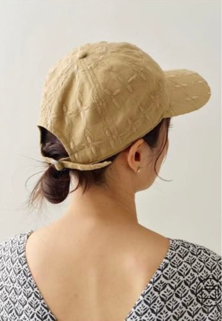 新品□ヌキテパne Quittez pas/キャップ Cotton Linen