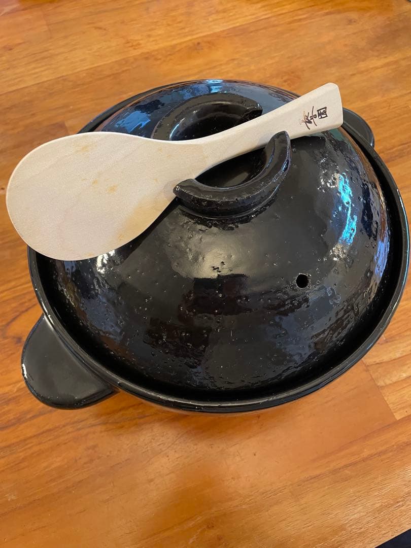 ［長谷園］かまどさん　土鍋　三合炊き