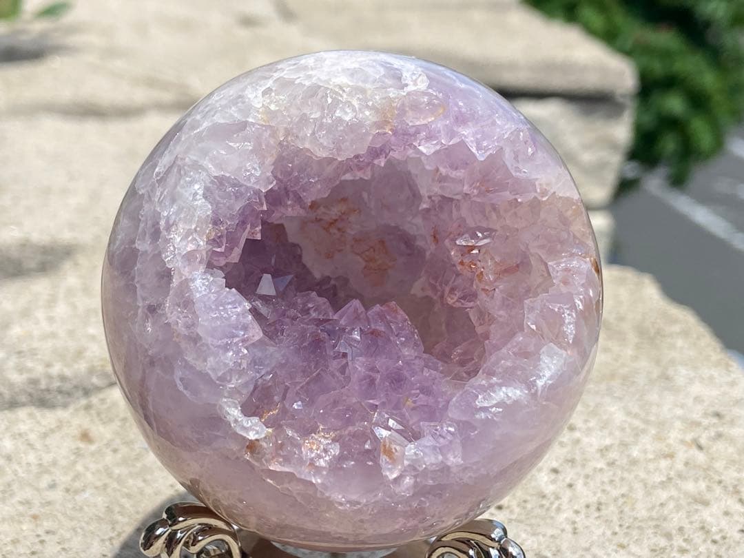 【恋愛運アップ】希少！桜瑪瑙⭐️中アメジストN150