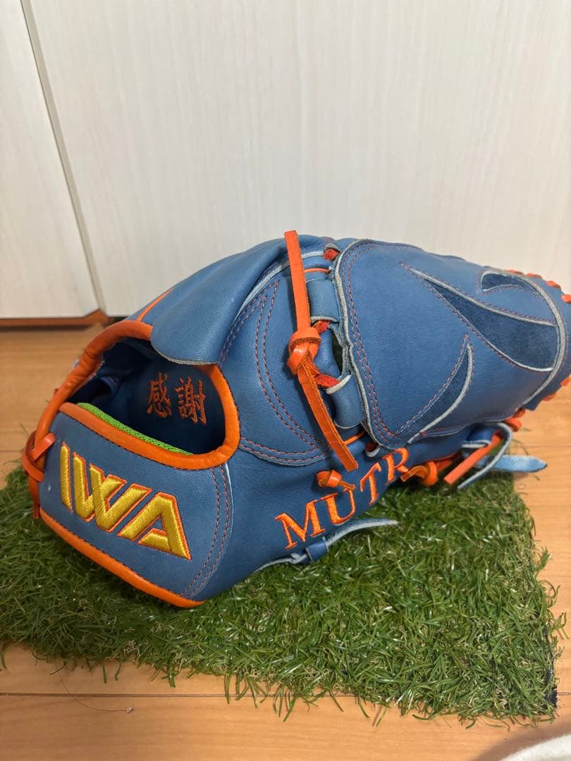 プロ支給品　実使用　岩隈久志　巨人　IWA アクセフベルガード　投手　硬式用