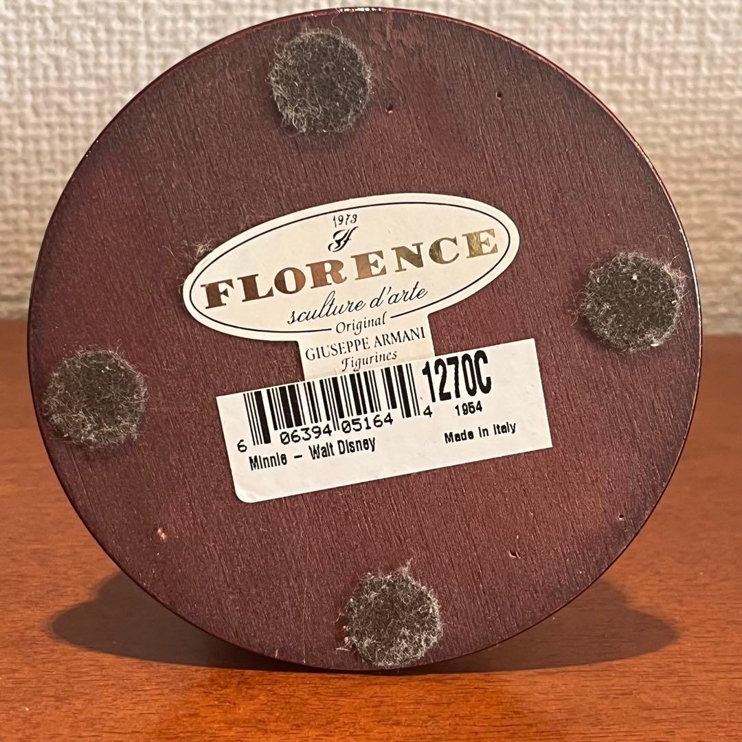 ジョゼッペアルマーニ　美品　ミニーマウス　ディズニー　陶器　人形　フィギュリン