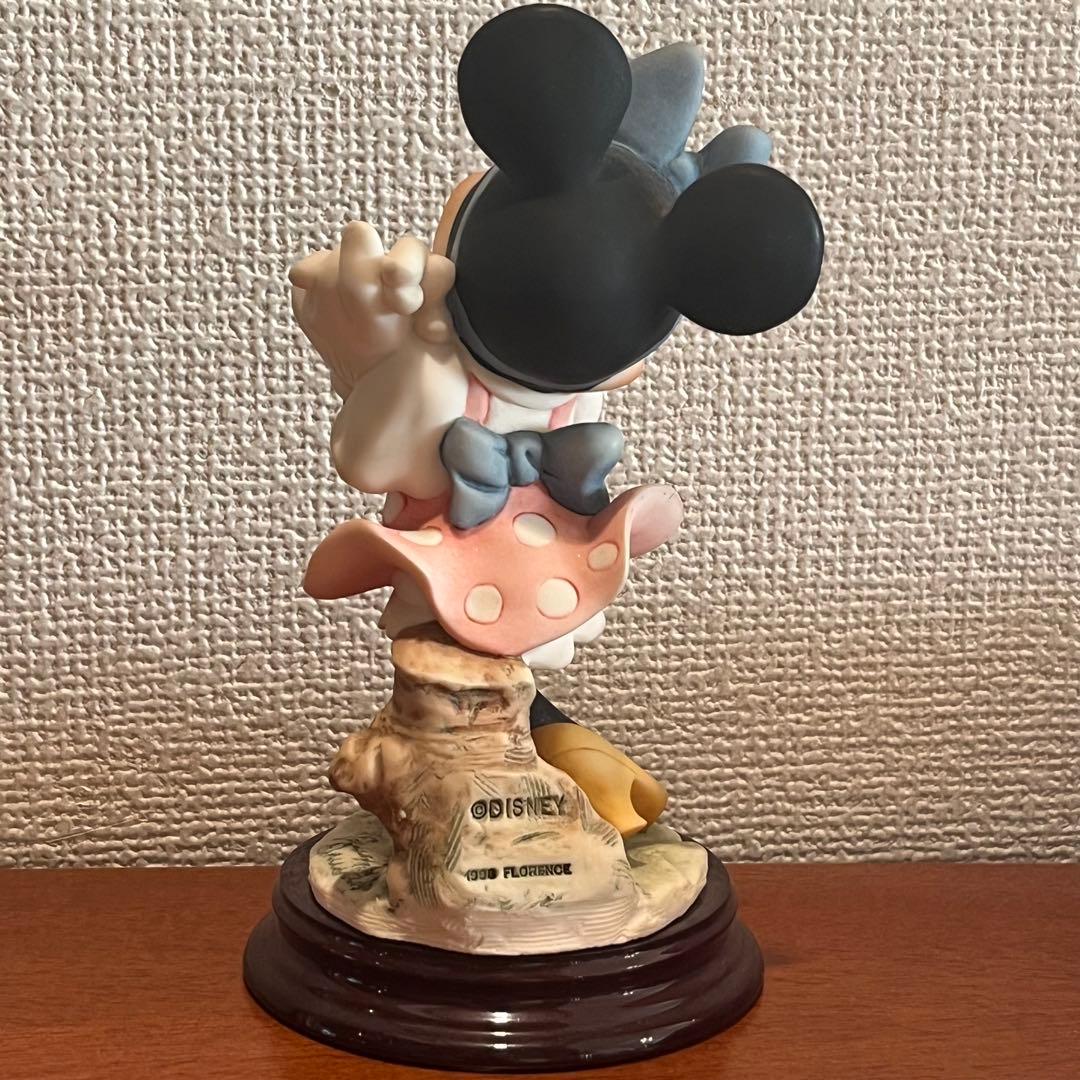 ジョゼッペアルマーニ　美品　ミニーマウス　ディズニー　陶器　人形　フィギュリン